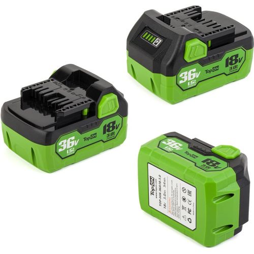 Батарея аккумуляторная для Hikoki TopON TOP-HIK-36A18-3.0, 18В, 3Ач, Li-Ion [103448]