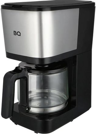 Кофеварка BQ CM2007, капельная, черный /нержавеющая сталь