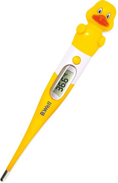 Термометр электронный B.Well WT-06,  желтый
