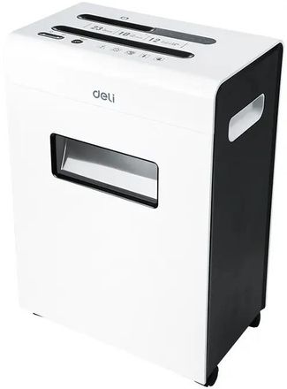 Уничтожитель бумаг Deli E9903-EU, P-4, 3х25 мм, 12 лист. одновременно, 23л