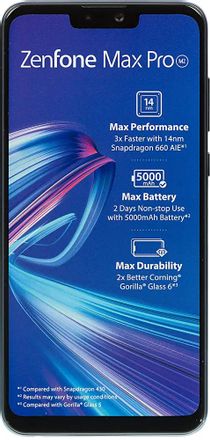 Смартфон ASUS ZenFone MAX PRO M2 64Gb, ZB631KL, синий
