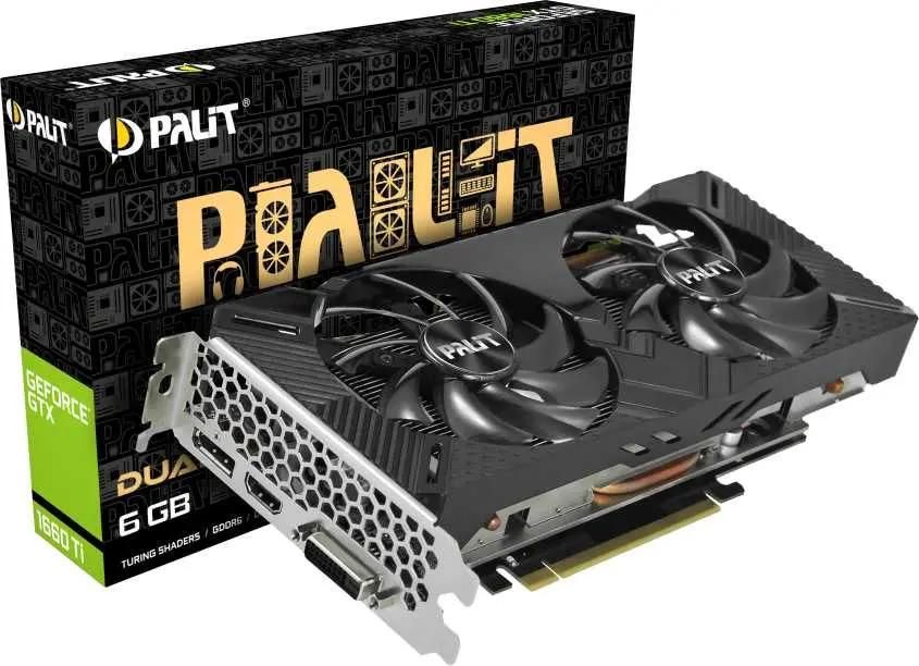 【動作確認済】PALIT GeForce GTX 1660 Ti 6GB Palit GTX 1660Ti 6G 【公式通販】