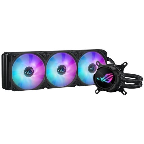 Система водяного охлаждения ASUS ROG Strix LC III 360 ARGB, 4-pin, ARGB, 120мм, черный, retail [90rc00t1-m0uay0]