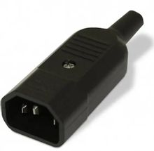 Изображение товара Вилка Hyperline CON-IEC320C14 для подключения устройств