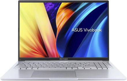 Ноутбук ASUS VivoBook X1603ZA-MB161 16", IPS, Intel Core i5 12500H 2.5ГГц, 12-ядерный, 16ГБ DDR4, 512ГБ SSD,  Intel Iris Xe graphics, без операционной системы, серебристый [90nb0wb2-m009d0]