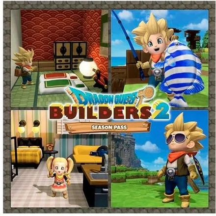 Дополнение к игре Nintendo Dragon Quest Builders 2: Aquarium Pack EU, для Nintendo Switch, регион: Россия, английская версия