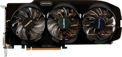 Видеокарта GIGABYTE NVIDIA  GeForce GTX 680 2ГБ GDDR5, OC,  Ret [gv-n680oc-2gd]