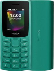 Изображение товара Сотовый телефон Nokia 106 DS TA-1564, зеленый Изображение товара Сотовый телефон Nokia 106 DS TA-1564, зеленый