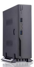 Корпус miniITX FOXLINE FL-103-AD120-DC, Slim-Tower, 120Вт, черный ...