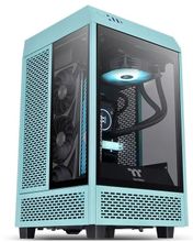 Изображение товара Корпус miniITX Thermaltake The Tower 100 Turquoise с прозрачными панелями