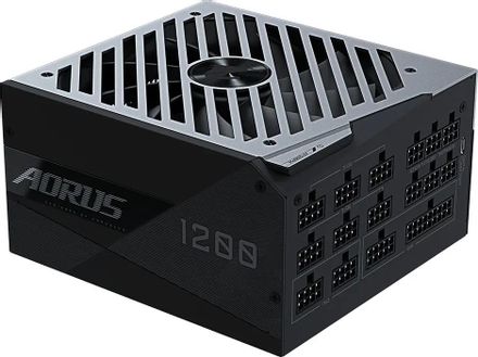 Блок питания Gigabyte GP-AP1200PM,  1200Вт,  80 PLUS PLATINUM,  140мм, черный, retail