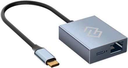 Стыковочная станция Digma DS-965, USB Type-C, 1хRJ-45, 1хUSB Type-C, 1хUSB 3.0, серый