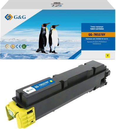 Картридж G&G GG-TK5370Y, TK-5370Y, желтый / GG-TK5370Y