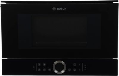 Микроволновая печь Bosch BFL634GB1, встраиваемая, 21л, 900Вт, черный ...