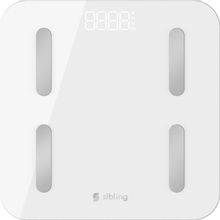 Изображение товара Напольные электронные весы SIBLING Powerspace-SW до 180 кг белый стекло