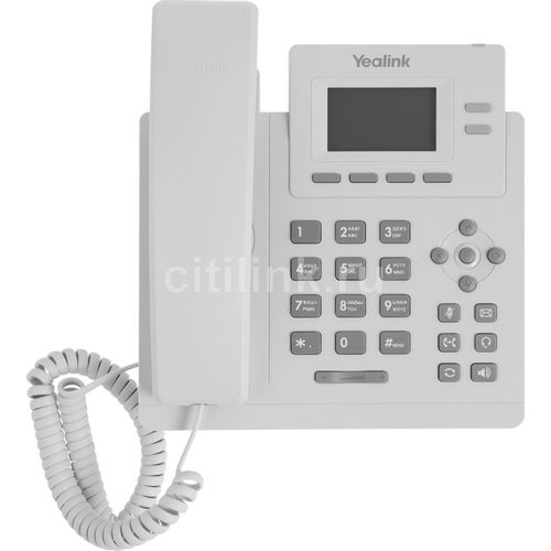 Проводной IP телефон Yealink SIP-T31P Light Gray