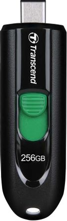 Флешка USB (Type-C) Transcend Jetflash 790C 256ГБ, USB3.0, черный [ts256gjf790c]