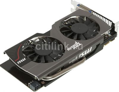 Обзор товара видеокарта MSI NVIDIA GeForce GTX 660 2ГБ GDDR5, OC, Ret [n660  tf 2gd5/oc](восстановленный) (R36168) в интернет-магазине СИТИЛИНК
