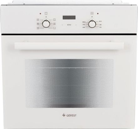Духовой шкаф электрический GEFEST ЭДВ ДА 622-02 В1, 55л, дверца с 2 стеклами, кремовый