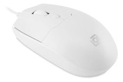 Мышь проводная Oklick 147M, USB, белый