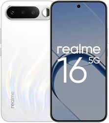 Изображение товара 6.57" Смартфон REALME 16 5G 8/256Gb, RMX5171, NFC, AMOLED, 120Гц, 7000мAч, белый Изображение товара 6.57" Смартфон REALME 16 5G 8/256Gb, RMX5171, NFC, AMOLED, 120Гц, 7000мAч, белый