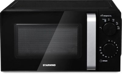 Характеристики Микроволновая печь StarWind SMW2520, 700Вт, 20л, черный ...
