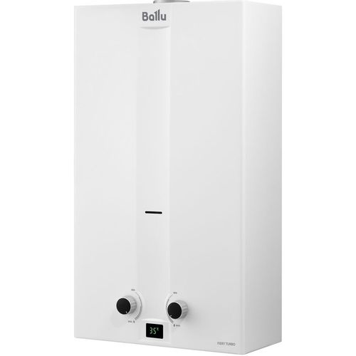 Водонагреватель проточный Ballu Fiery Turbo GWH 12, газовый