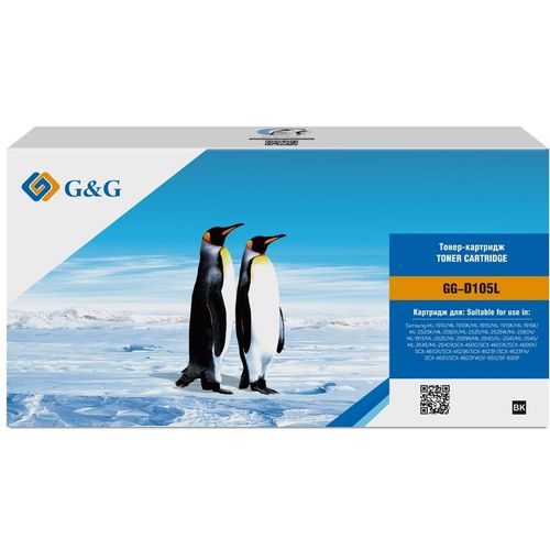 Картридж G&G GG-D105L, черный / GG-D105L
