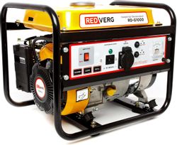 Изображение товара Бензиновый генератор REDVERG RD-G1000 1 кВт с воздушным охлаждением и автоматикой