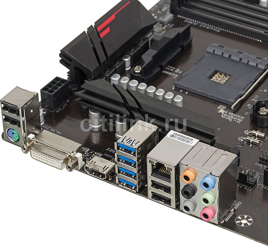 Характеристики Материнская плата GIGABYTE B450 GAMING X, SocketAM4, AMD ...