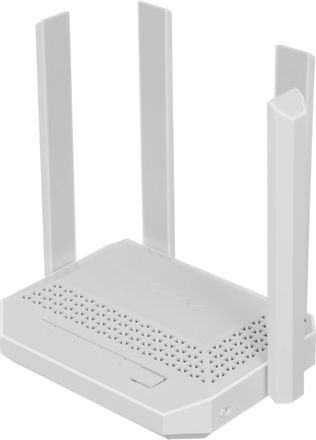 Wi-Fi роутер KEENETIC Netcraze Challenger,  Wi-Fi 6,  AX3000,  2.4/5ГГц, 2 WAN/LAN, белый [nc-3910]