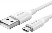 Изображение товара Кабель UGREEN US289,  micro USB (m) -  USB (m),  1м,  2A,  белый [60141]