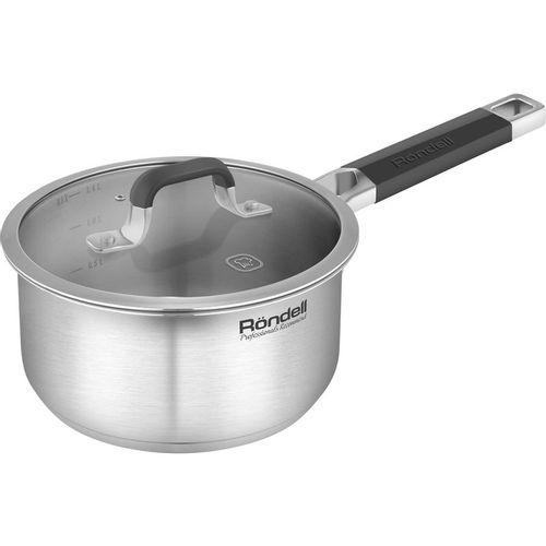 Ковш Rondell Stolz RDS-1751, 1.4л, с крышкой, стальной — цена и наличие Ковш Rondell Stolz RDS-1751, 1.4л, с крышкой, стальной