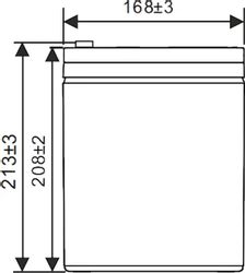 Аккумуляторная батарея WBR GPL121000A