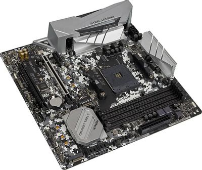 ASRock B450M STEEL LEGEND SocketAM4 AMD B450 mATX Ret 1123793