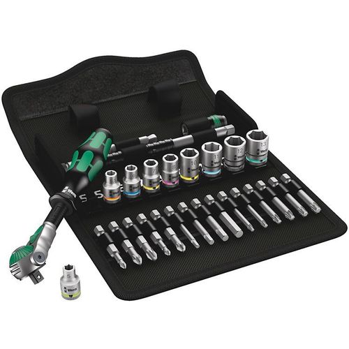 Набор инструментов WERA 8100 SA 6 Zyklop Speed, 28 предметов [we-004016]