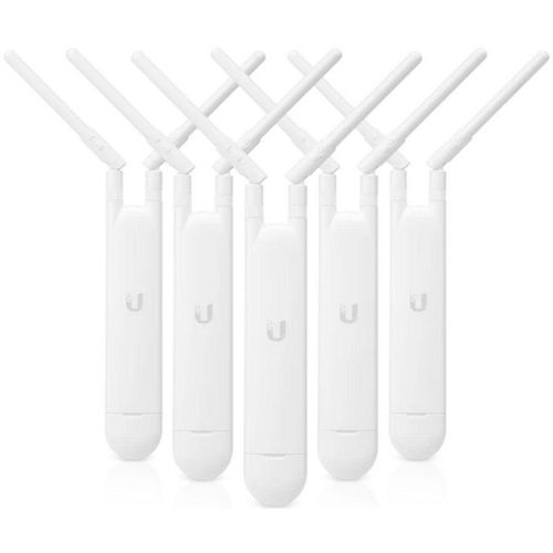 Точка доступа Ubiquiti UniFi UAP-AC-M-5, AC1200, 2.4/5ГГц, 1xRJ45, 5 шт. в комплекте, белый