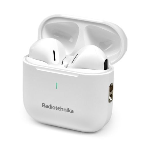 Наушники RADIOTEHNIKA Impulse T2, Bluetooth, вкладыши, белый