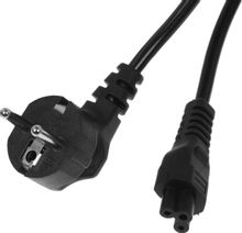 Изображение товара Кабель AdAC IEC C5 CEE 7/7 1.8м черный для электропитания устройств