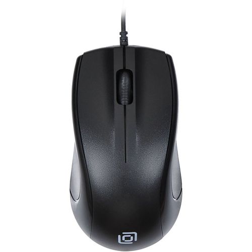 Мышь проводная Oklick 185M, оптическая, USB, 1200dpi, черный [945606]