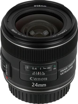 Объектив Canon EF 24mm f/2.8 IS USM,  Canon EF [5345b005]