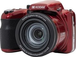Цифровой компактный фотоаппарат Kodak Astro Zoom AZ425, красный