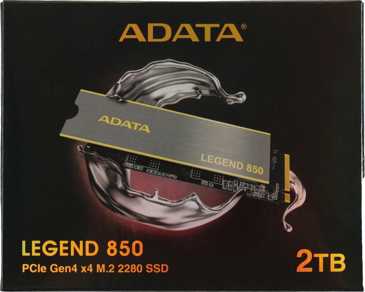 SSD накопитель A-Data Legend 850 ALEG-850-2TCS 2ТБ, M.2 2280, PCIe