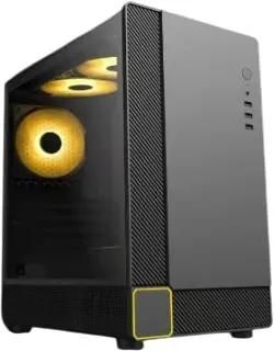 Корпус mATX Accord ACC-M3302, Mini-Tower, без БП, черный