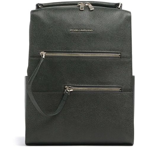 Рюкзак Piquadro Patricia CA6771W140/VE зеленый натуральная кожа