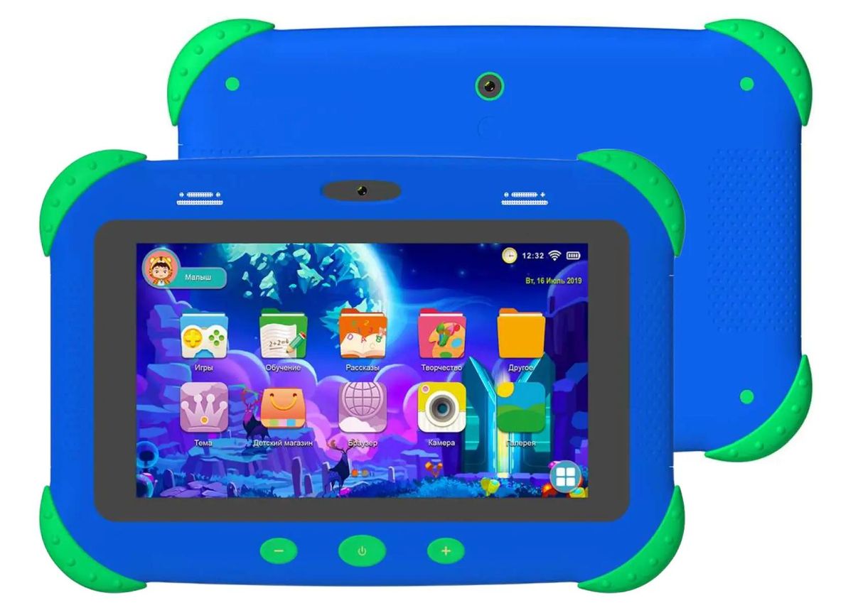 Детский планшет Digma CITI Kids 7",  2GB, 32GB,  Wi-Fi синий