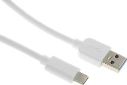 Кабель Buro USB Type-C (m) -  USB (m),  1м,  белый