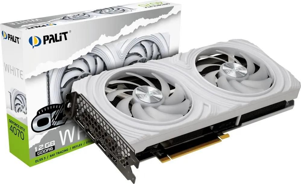 日本最級 Palit GeForce RTX 4070 Tisuper 16GB ホワイト（Видеокарта グラフィックボード・グラボ・ビデオカード