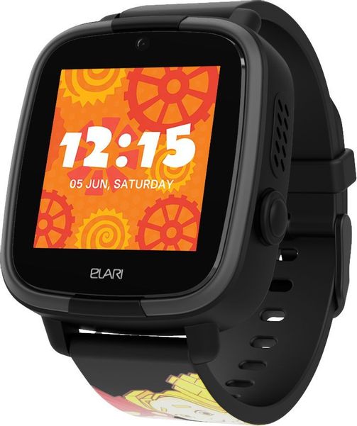 Смарт-часы ELARI FixiTime Fun,  1.4",  черный/черный