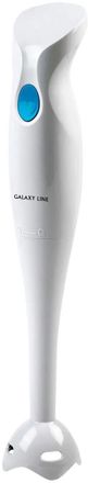 Блендер GALAXY LINE GL 2105,  погружной,  белый/голубой